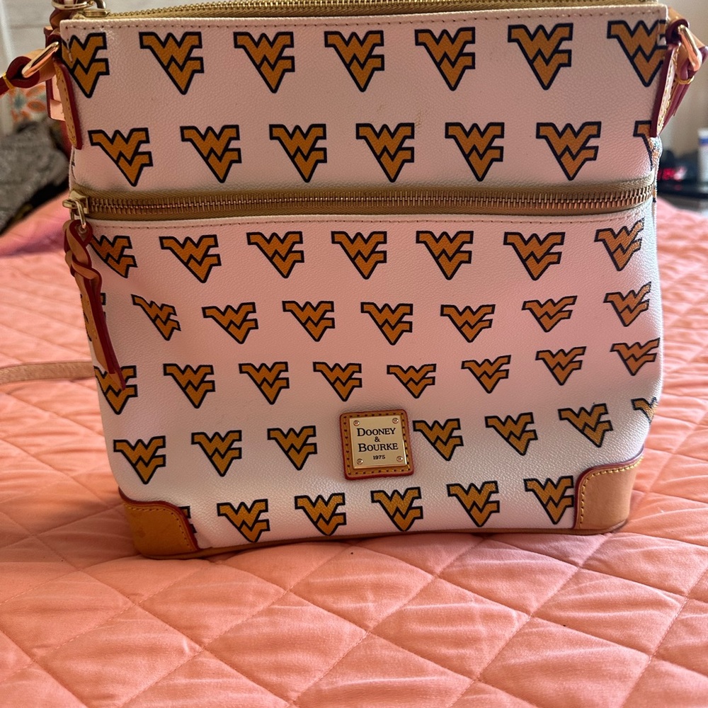 Dooney and Burke WVU HANDBAG.